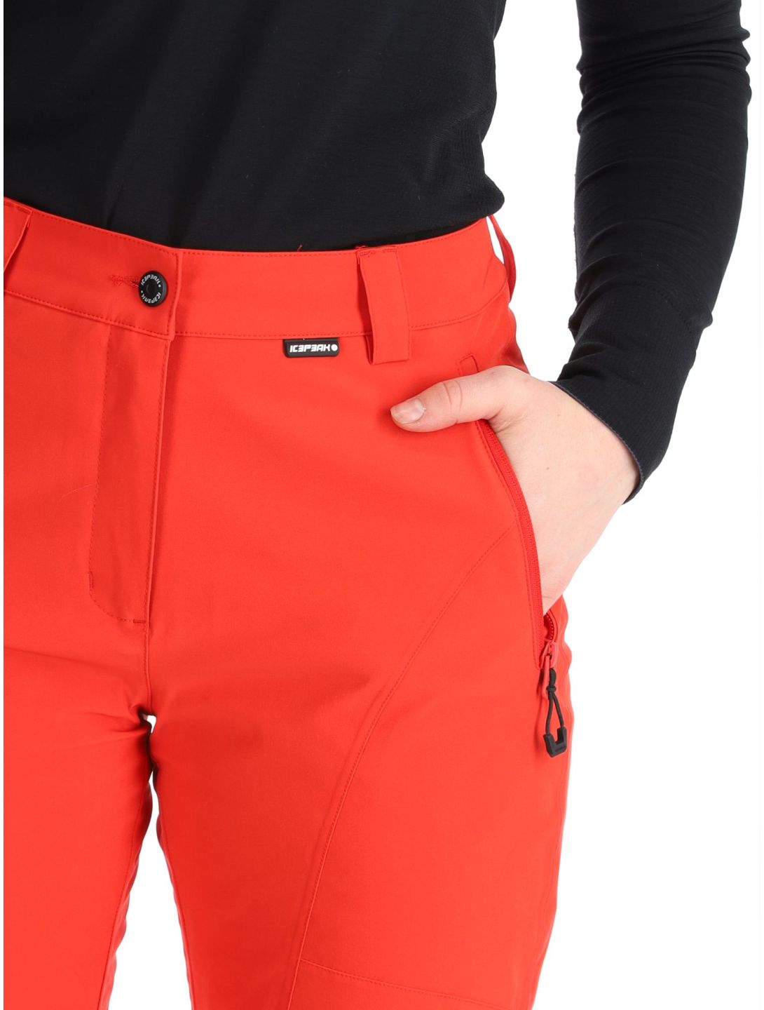 Icepeak, Freyung ski pants short model women Coral-Red red 