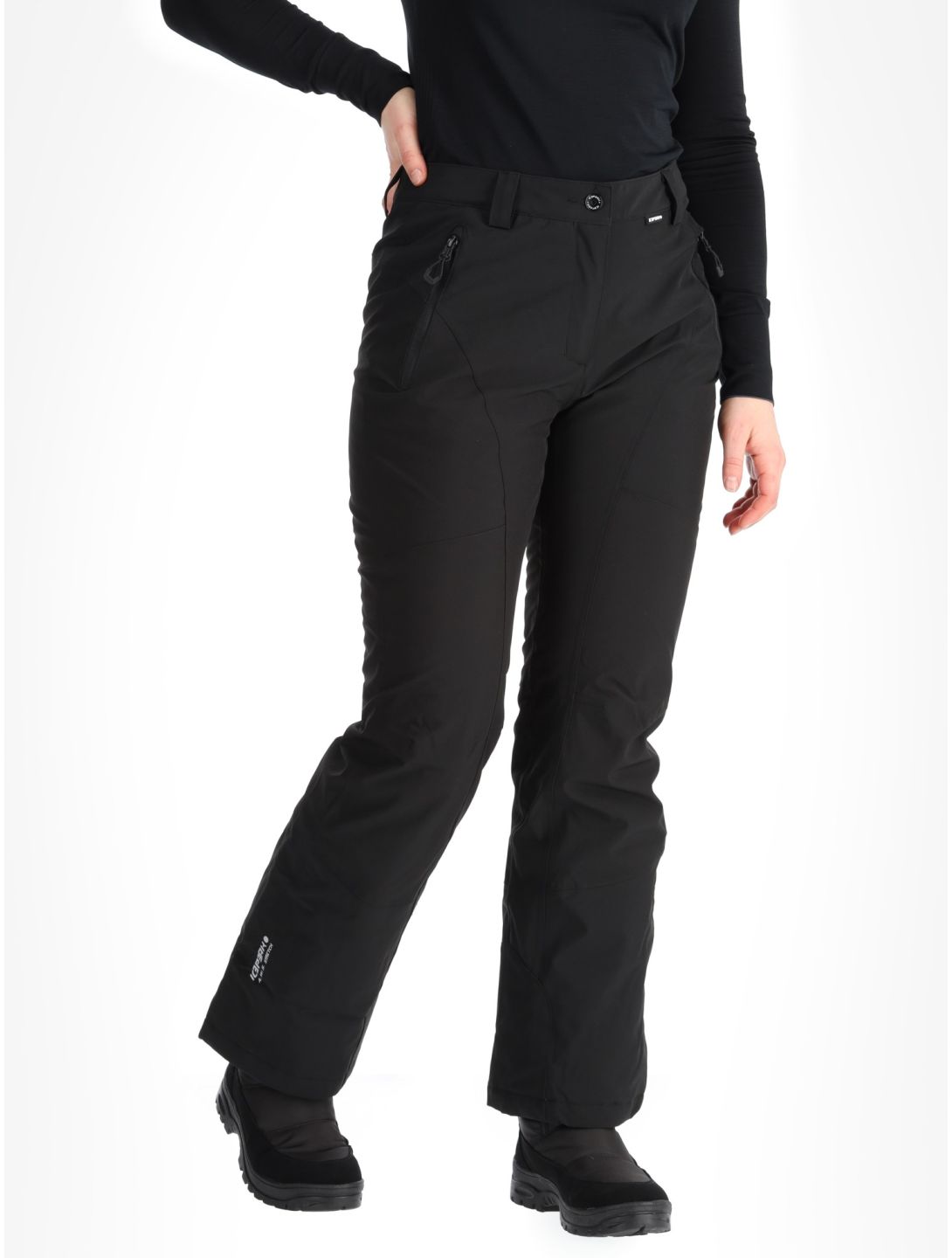 Icepeak, Freyung ski pants short model women Black black 