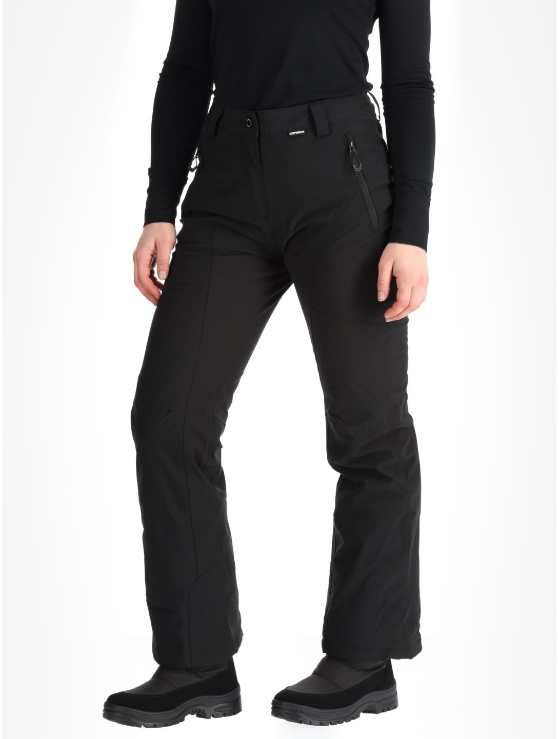 Icepeak, Freyung ski pants short model women Black black 