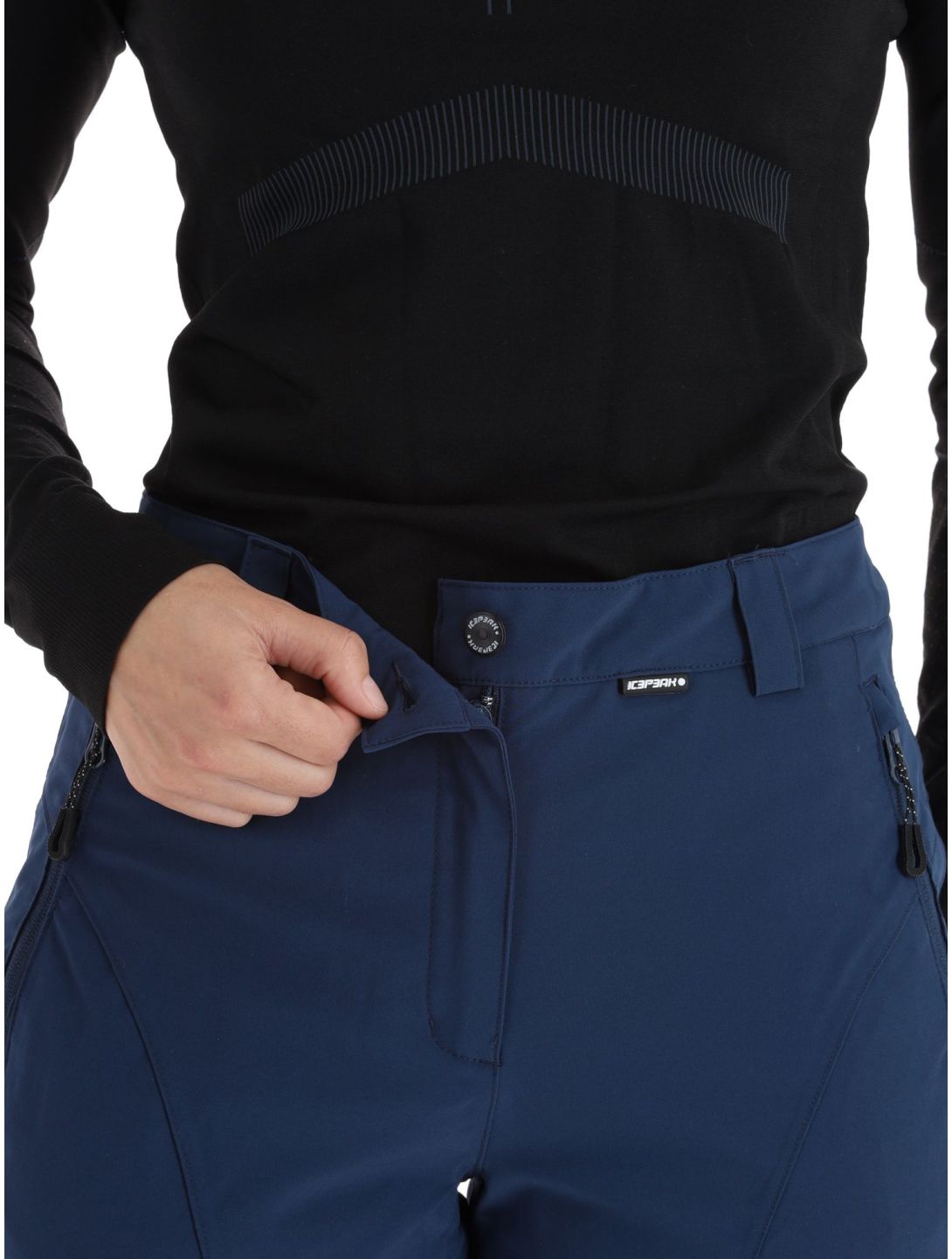 Icepeak, Freyung ski pants short model women Dark Blue blue 