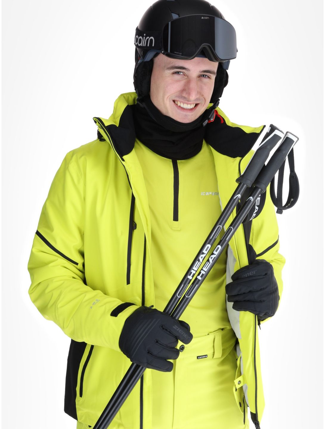 Icepeak, Frisco ski jacket men Aloe green 