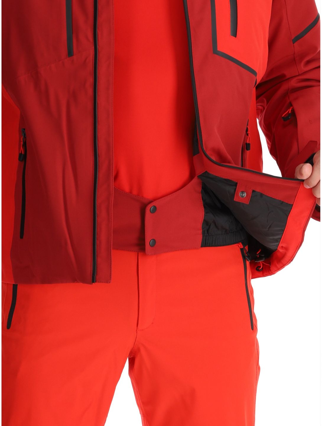 Icepeak, Frisco ski jacket men Cranberry red 