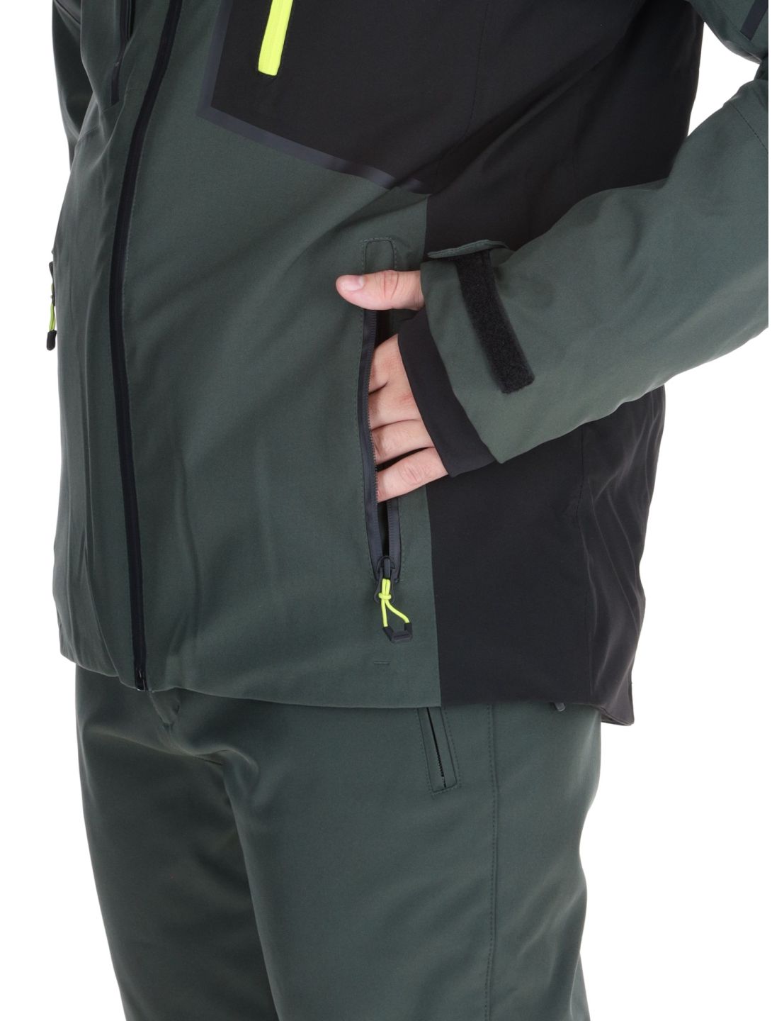 Icepeak, Frisco ski jacket men Dark Olive green 