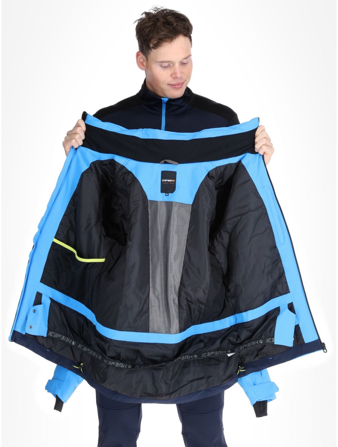 Icepeak, Frisco ski jacket men Sky Blue blue 