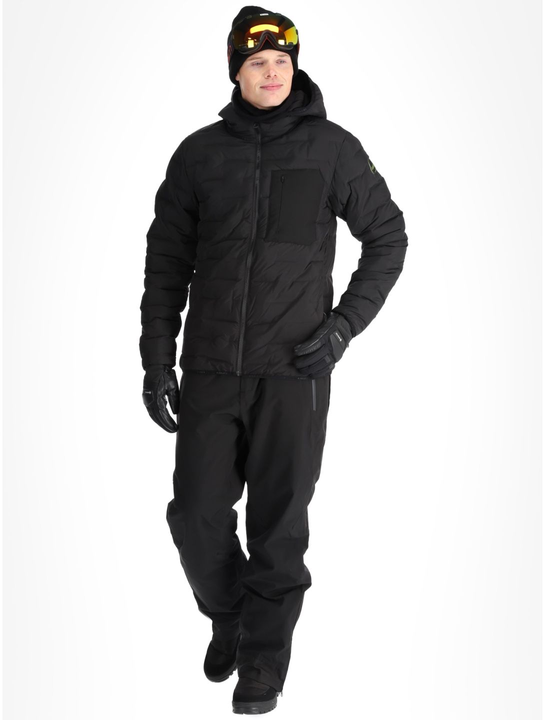 Icepeak, Frontier ski jacket men Black black 