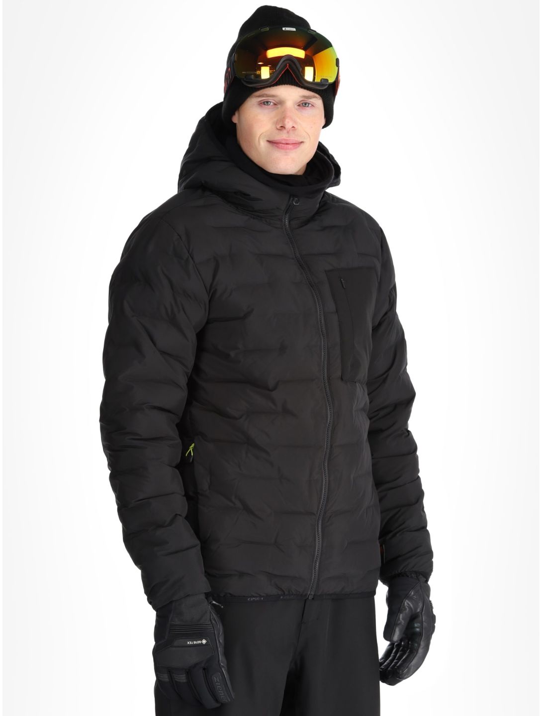 Icepeak, Frontier ski jacket men Black black 