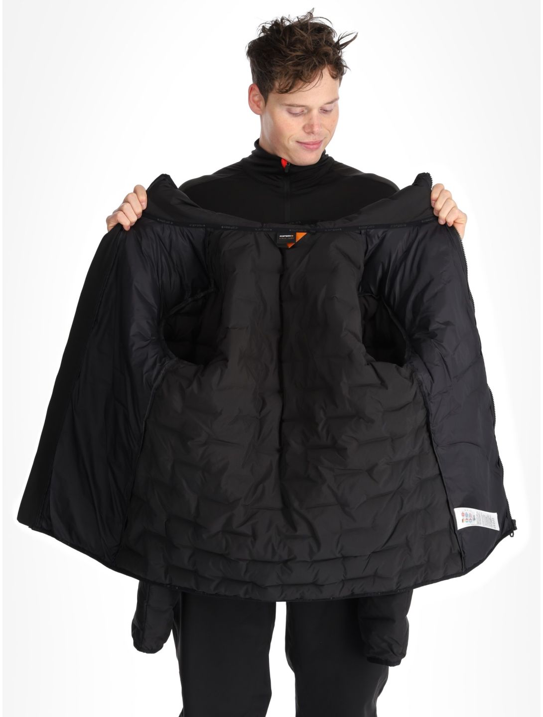 Icepeak, Frontier ski jacket men Black black 