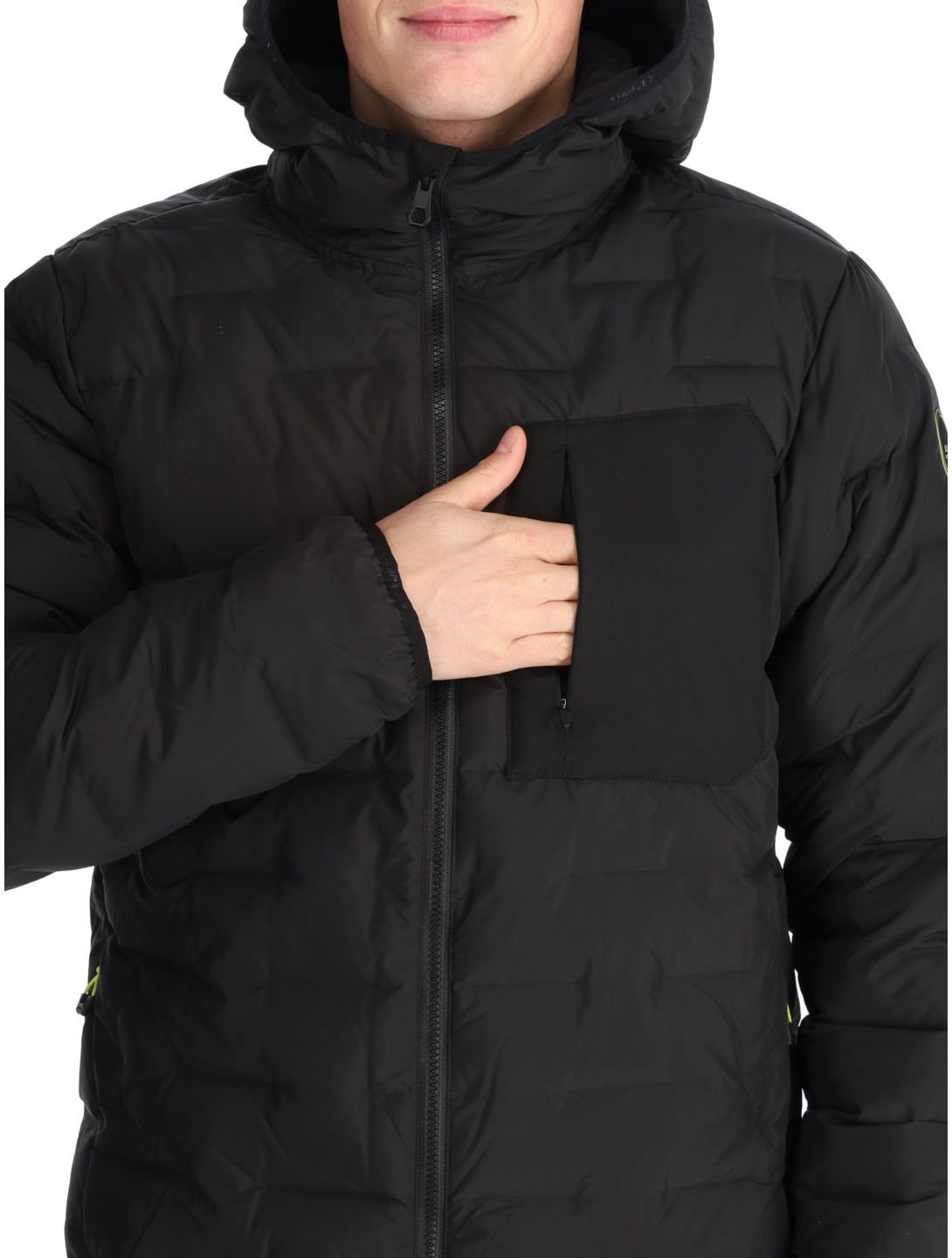 Icepeak, Frontier ski jacket men Black black 