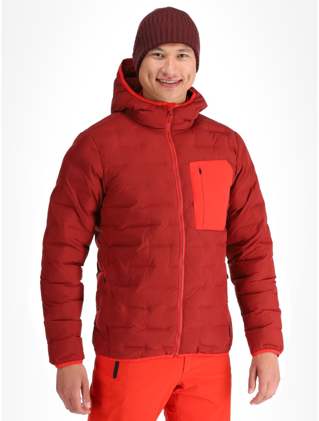 Icepeak, Frontier ski jacket men Cranberry red 