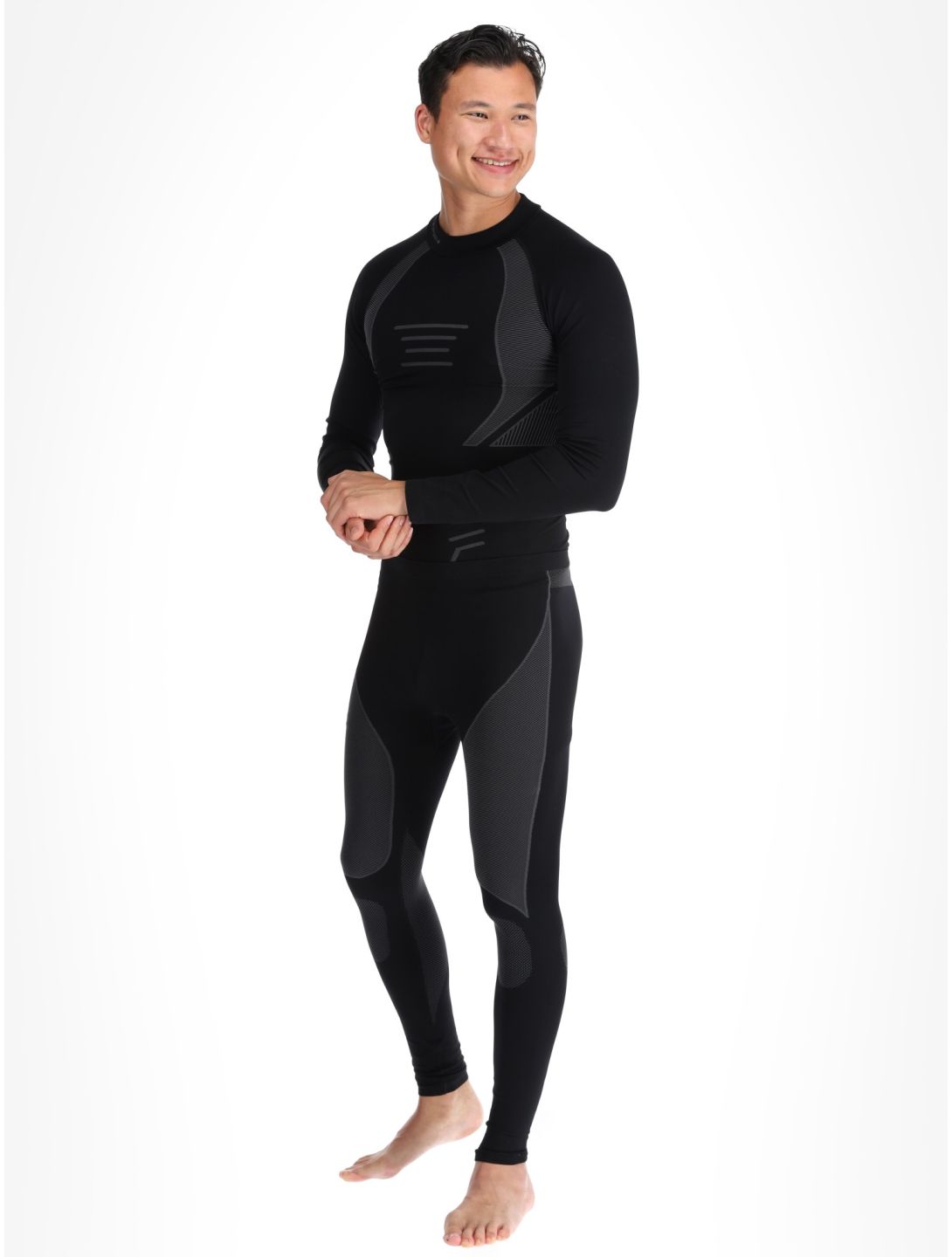 Icepeak, Irwinton thermal pants men Black black 