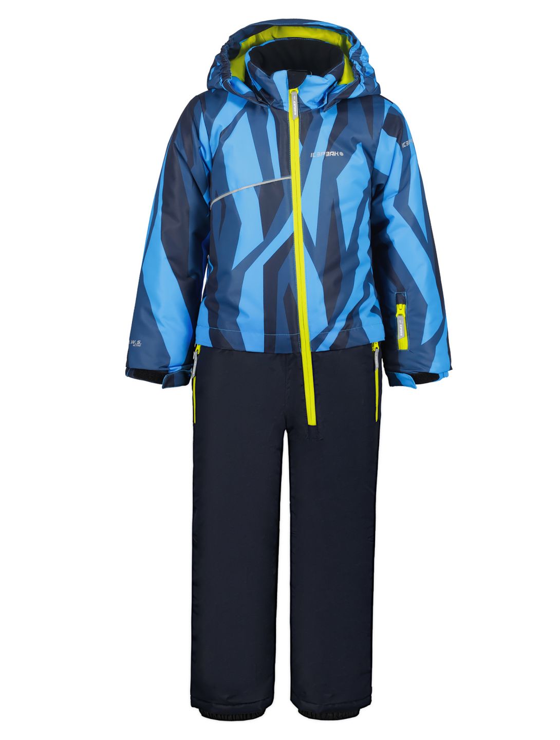 Icepeak, Jizan KD ski suit kids Sky Blue blue 