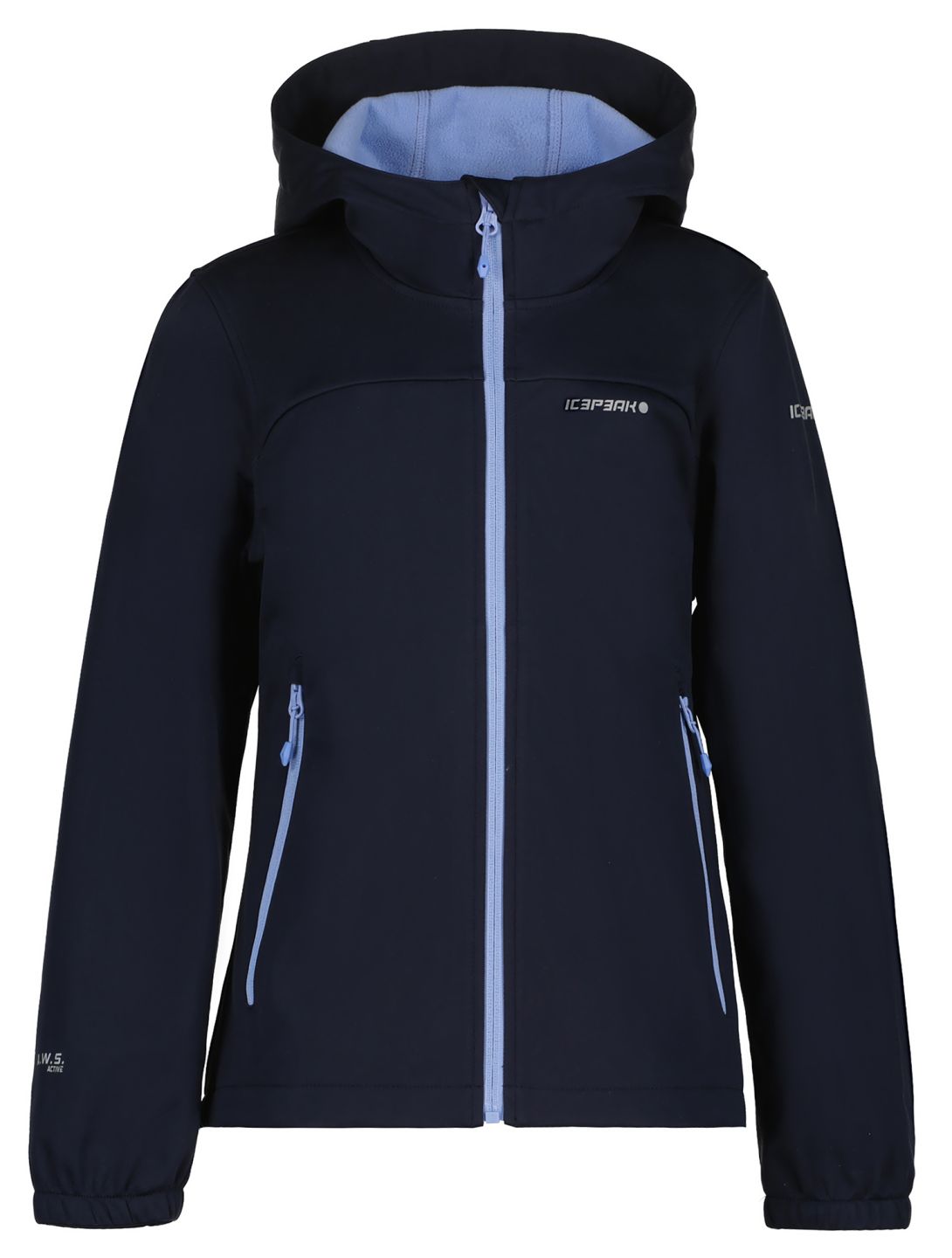 Icepeak, Kleve JR softshell ski jacket kids Blue blue 