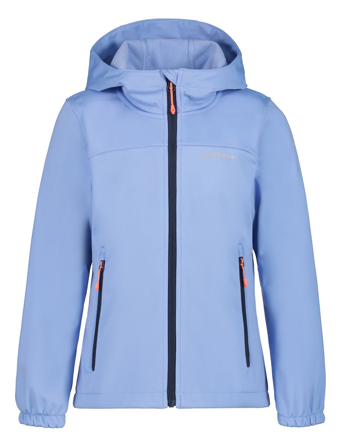 Icepeak, Kleve JR softshell ski jacket kids Light Blue blue 