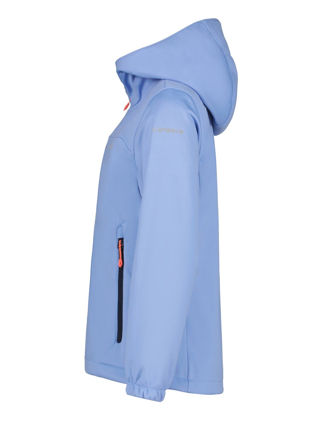 Icepeak, Kleve JR softshell ski jacket kids Light Blue blue 