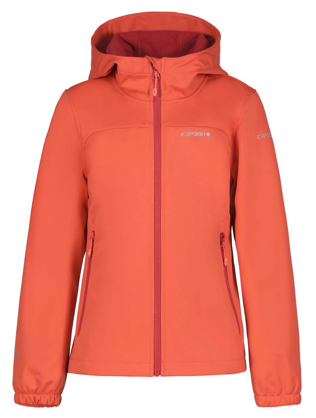 Icepeak, Kleve JR softshell ski jacket kids Mandarine orange 