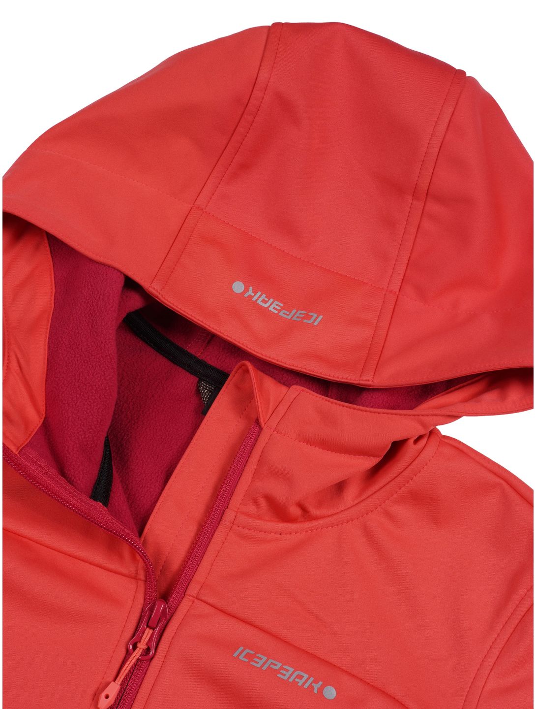 Icepeak, Kleve JR softshell ski jacket kids Mandarine orange 