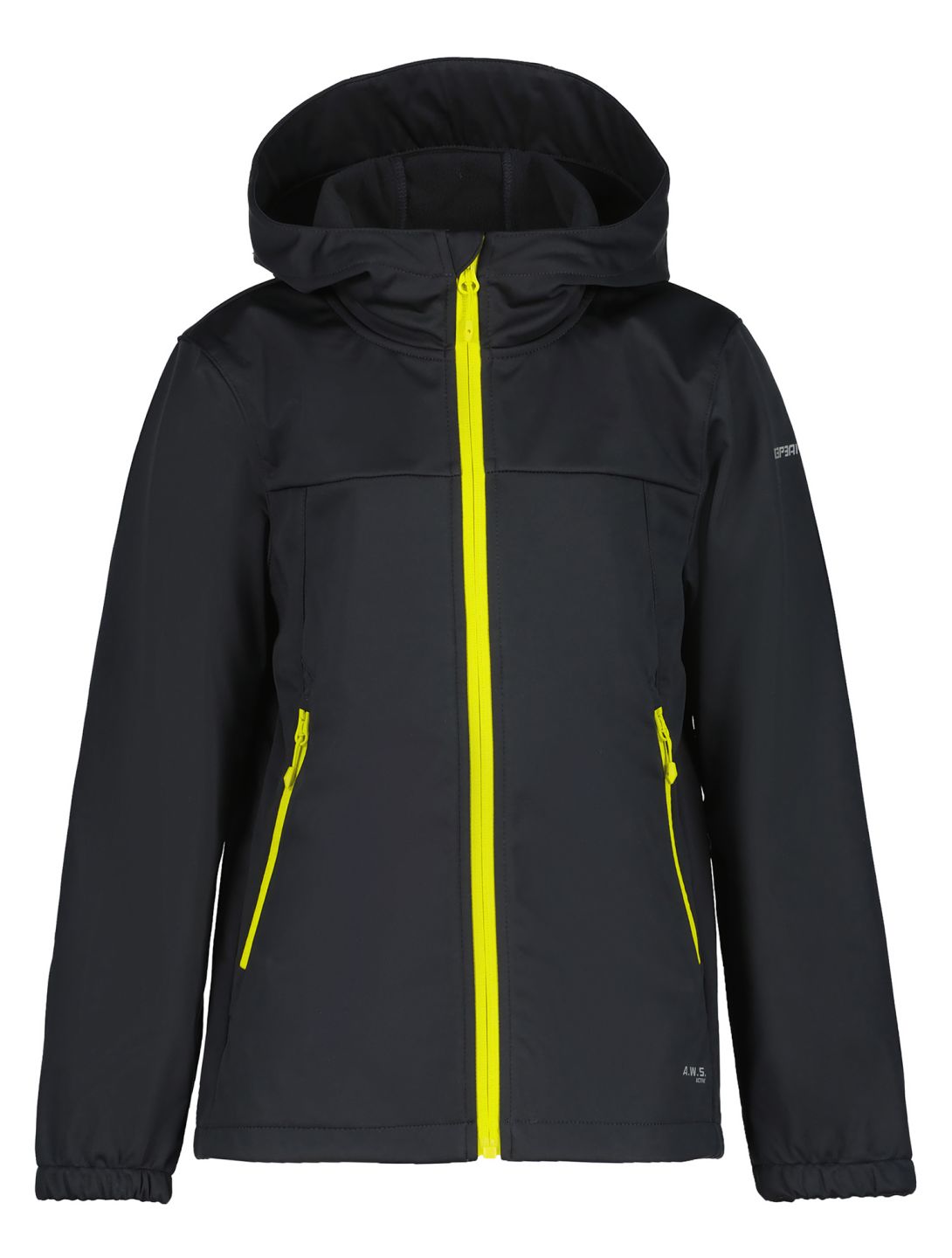 Icepeak, Kline JR softshell ski jacket kids Anthracite grey 