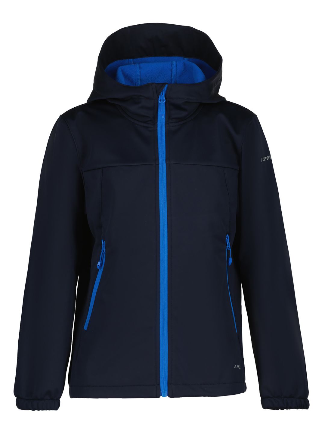 Icepeak, Kline JR softshell ski jacket kids Blue blue 