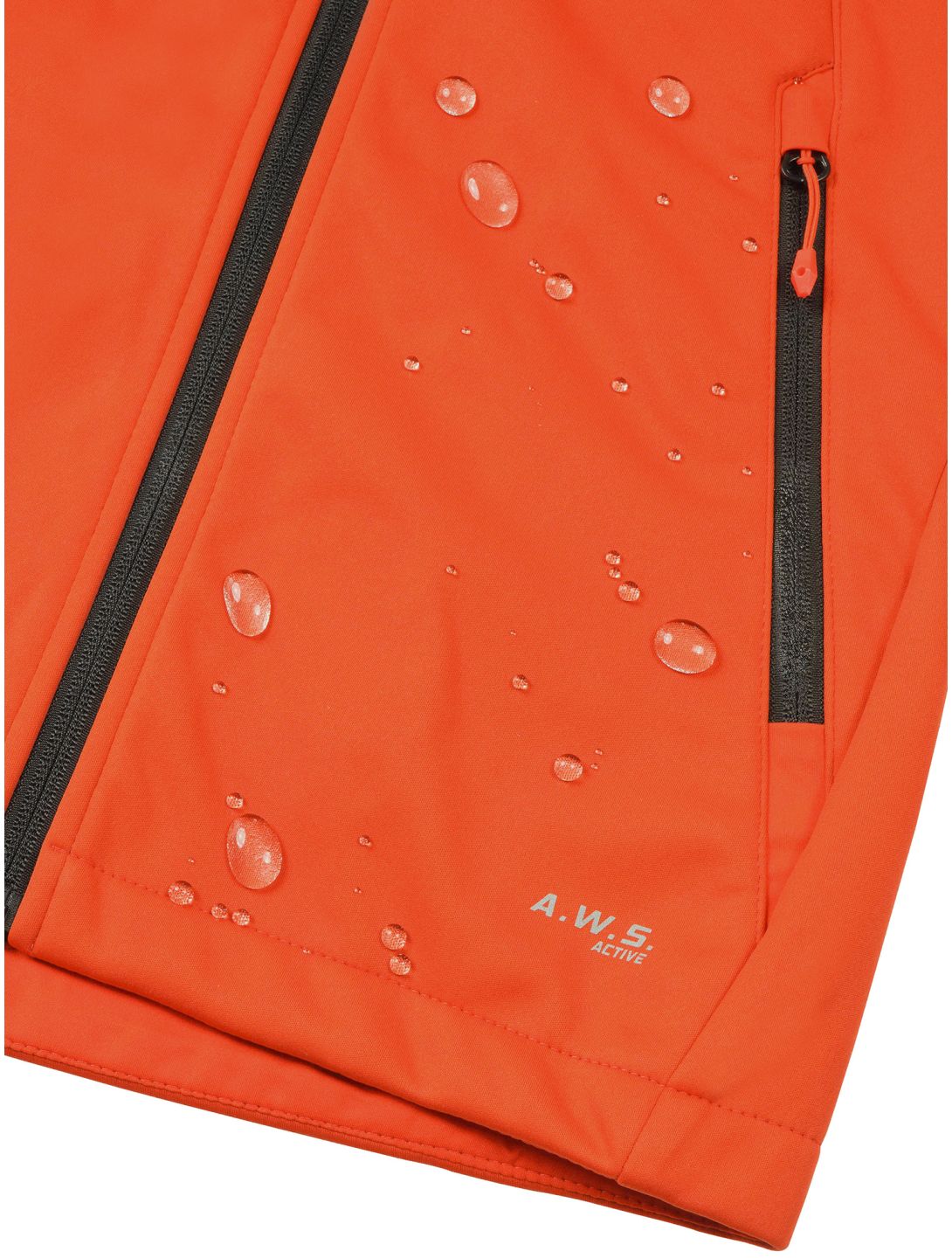 Icepeak, Kline JR softshell ski jacket kids Orange orange 