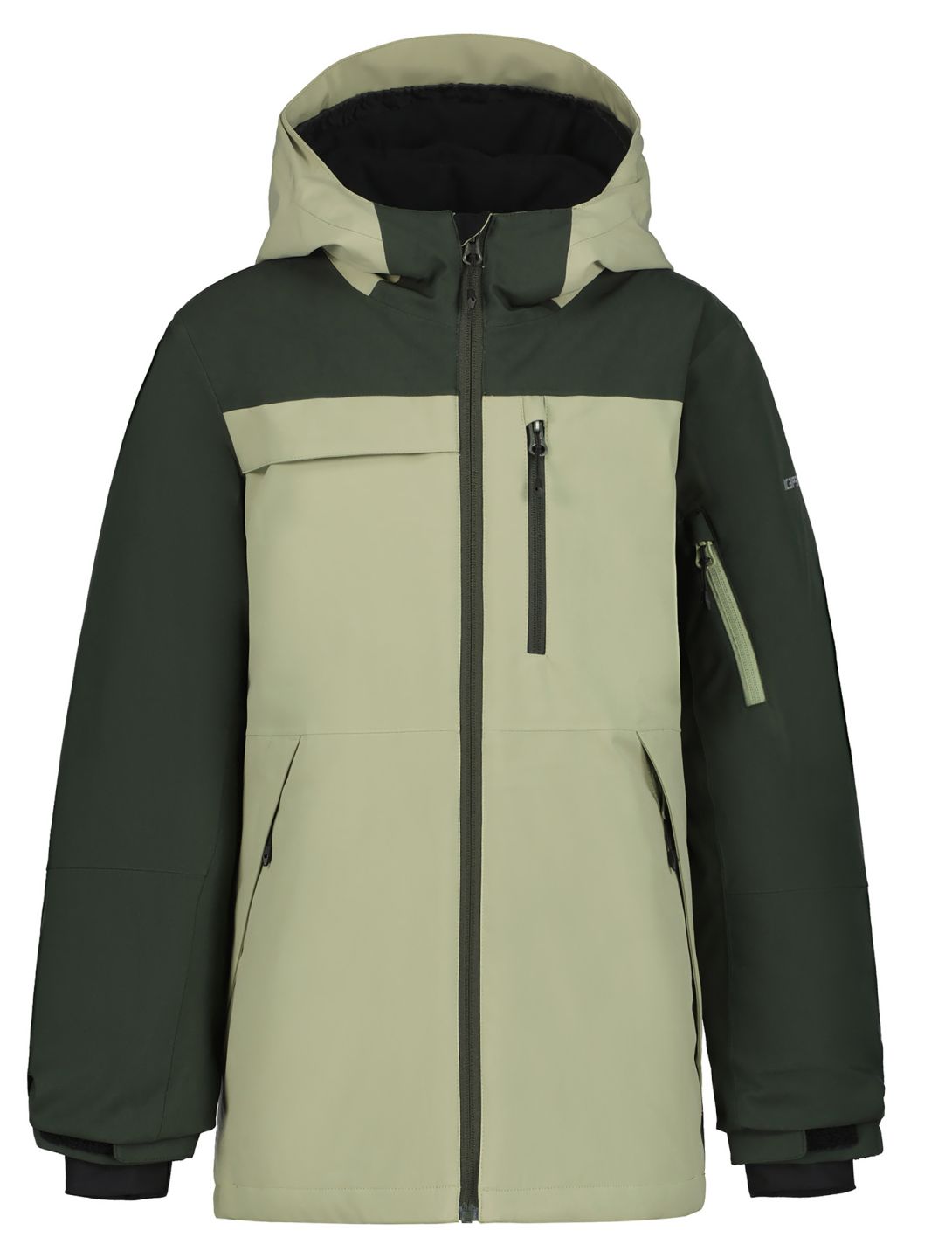 Icepeak, Lamar JR ski jacket kids Asparagus green 