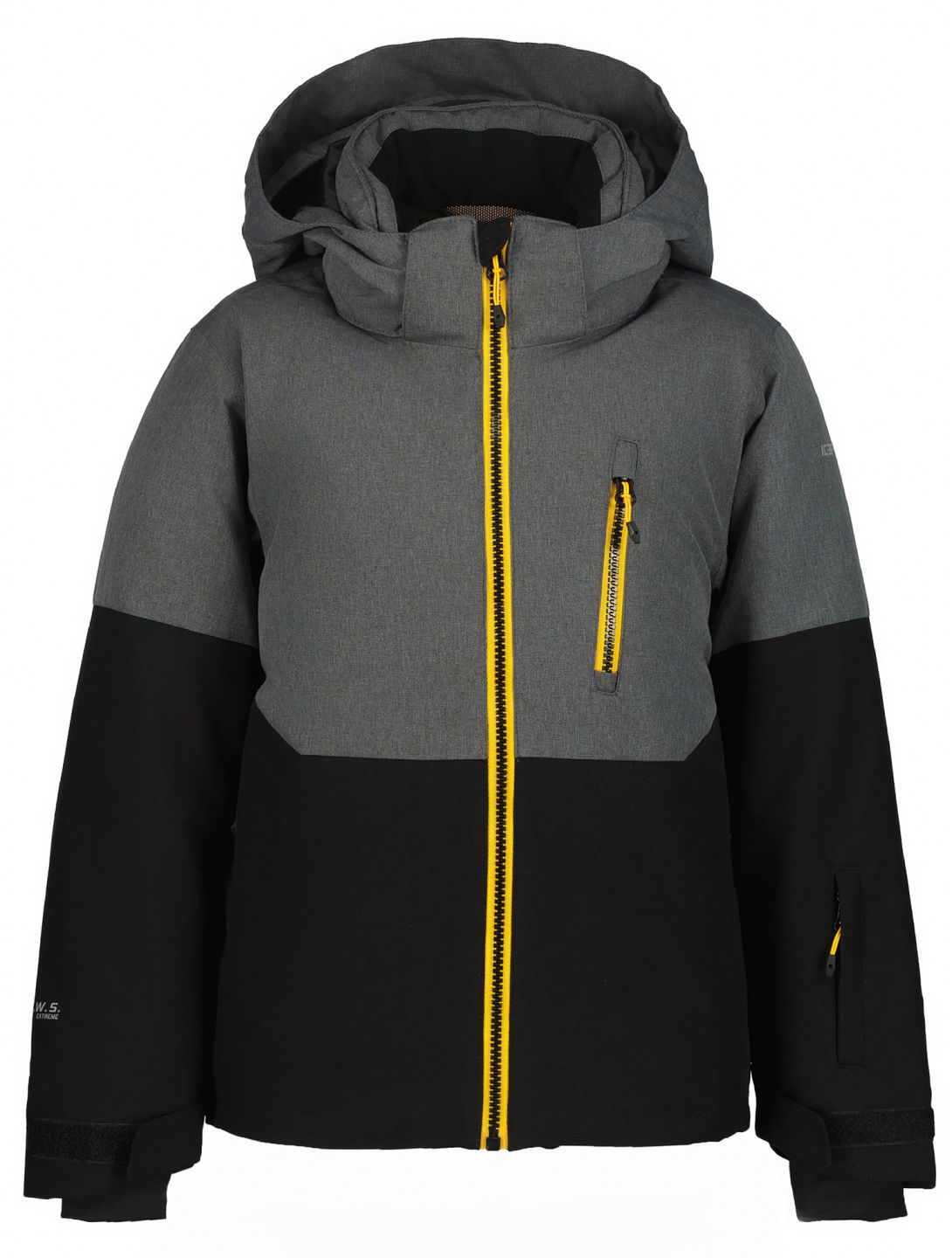 Icepeak, Langdon Jr ski jacket kids Black black, grey 