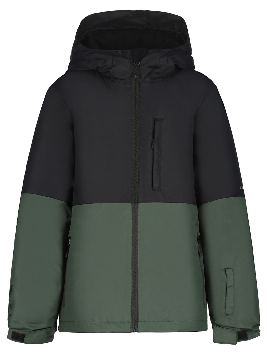 Icepeak, Latimer JR ski jacket kids Dark Olive green 