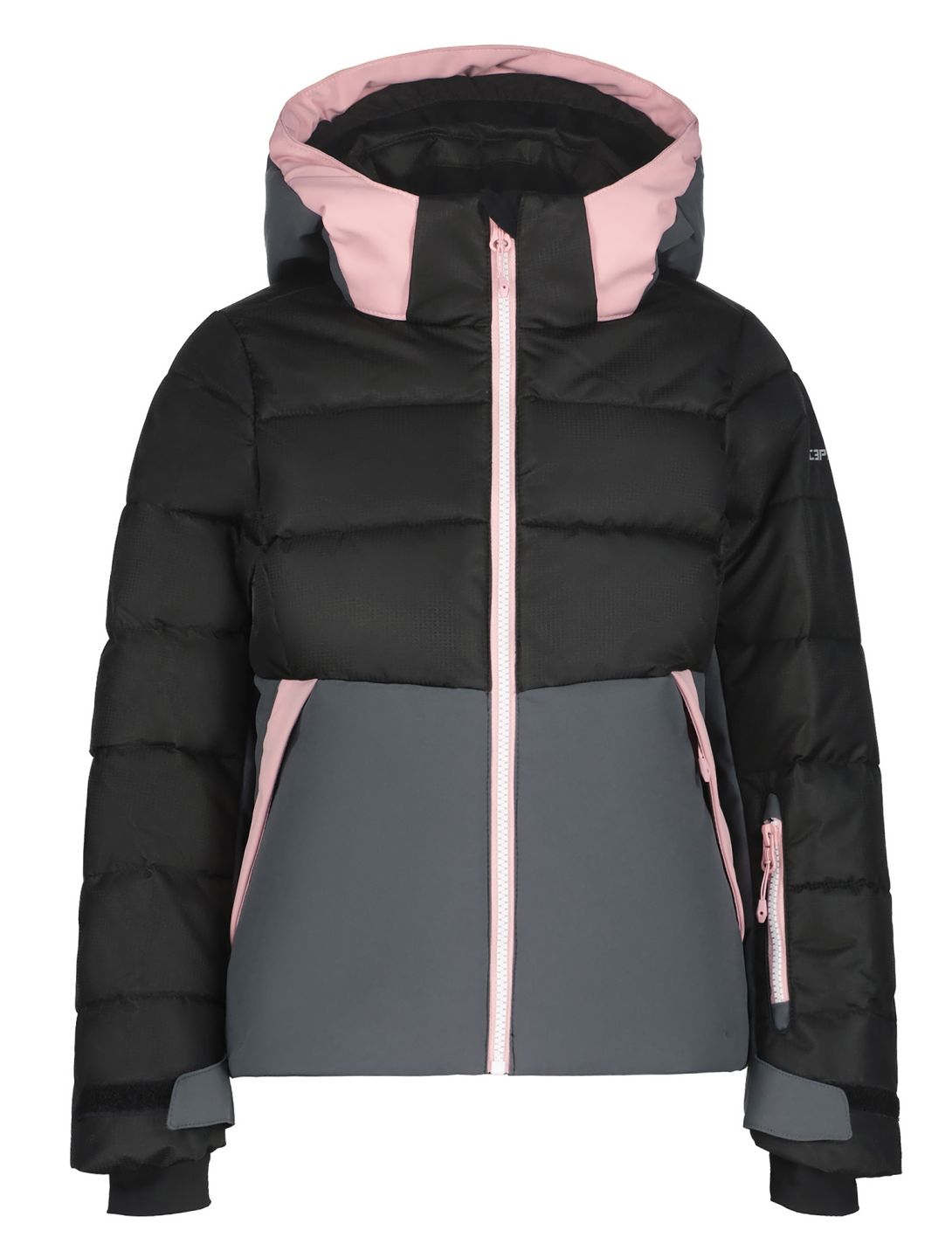 Icepeak, Laval Jr ski jacket kids Black black, pink 