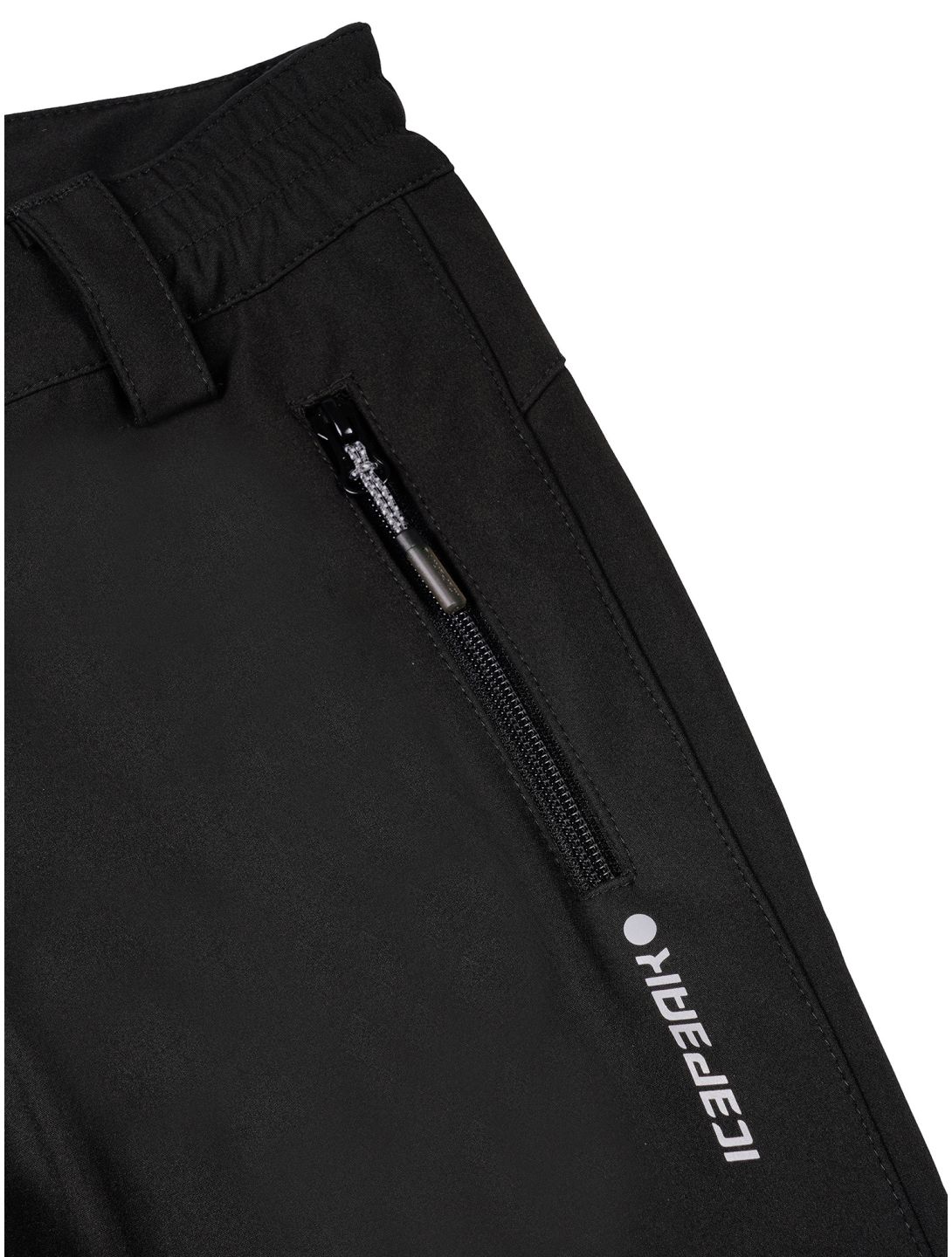 Icepeak, Lenexa JR softshell ski pants kids Black black 