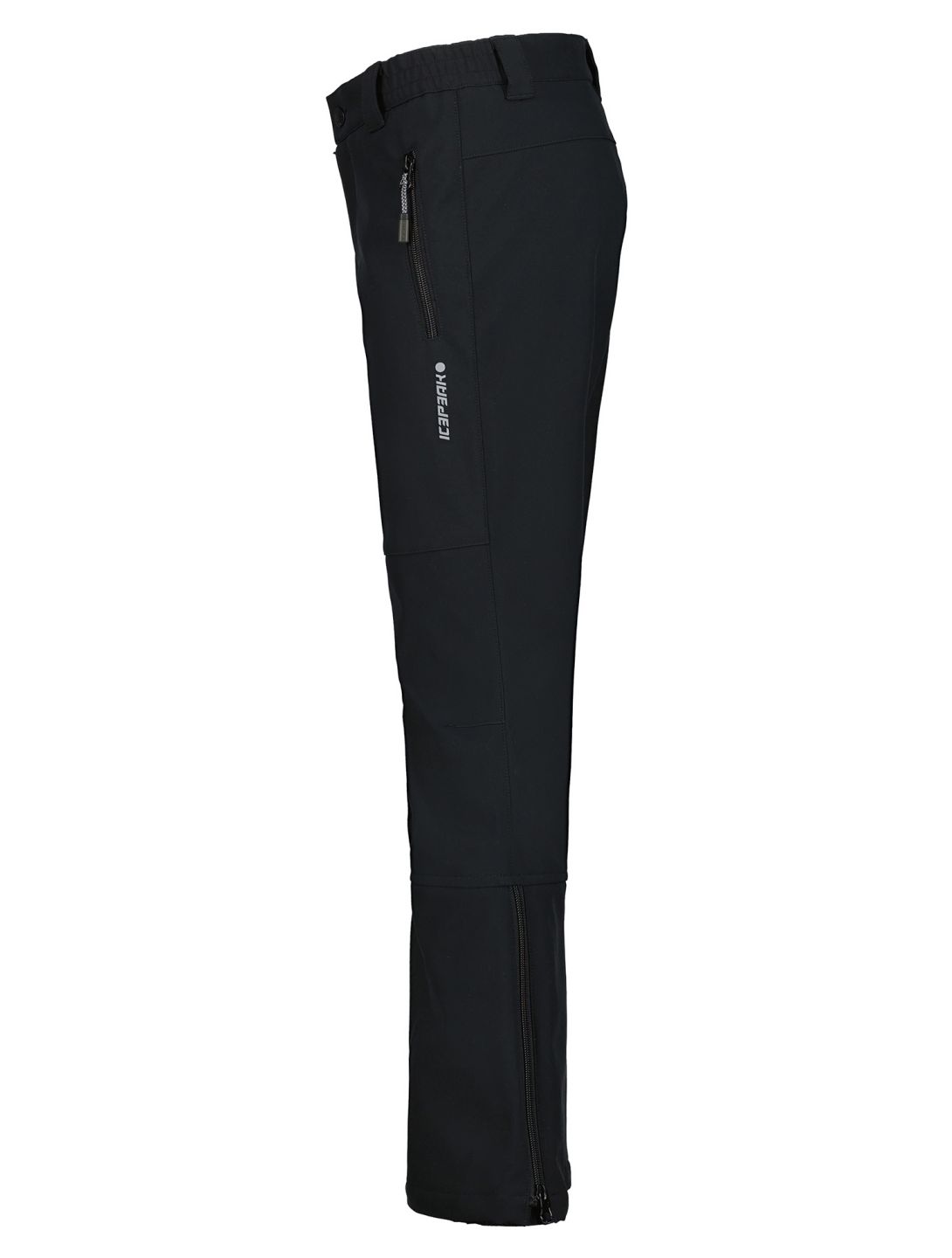 Icepeak, Lodi Jr softshell ski pants kids Black black 