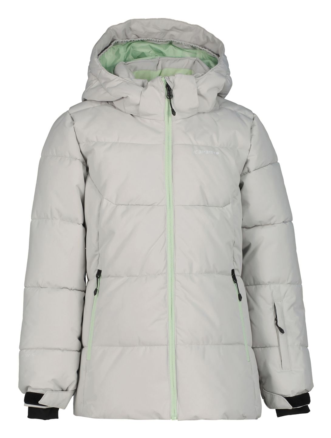 Icepeak, Loris JR ski jacket kids Light Grey grey 