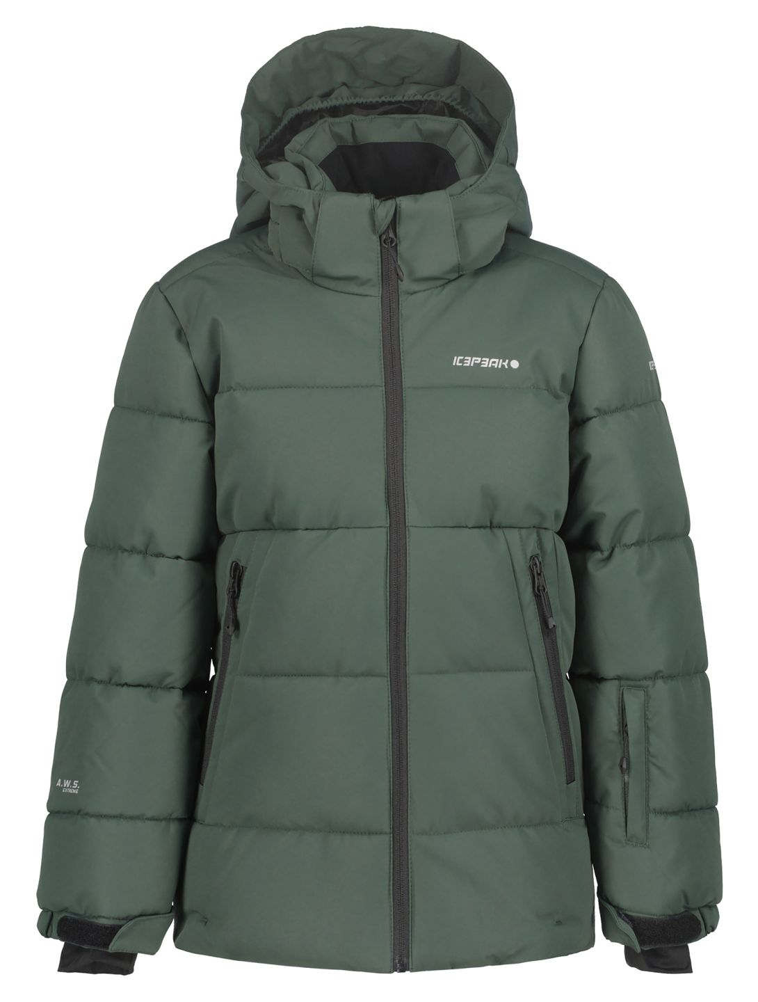 Icepeak, Louin JR ski jacket kids Dark Olive green 