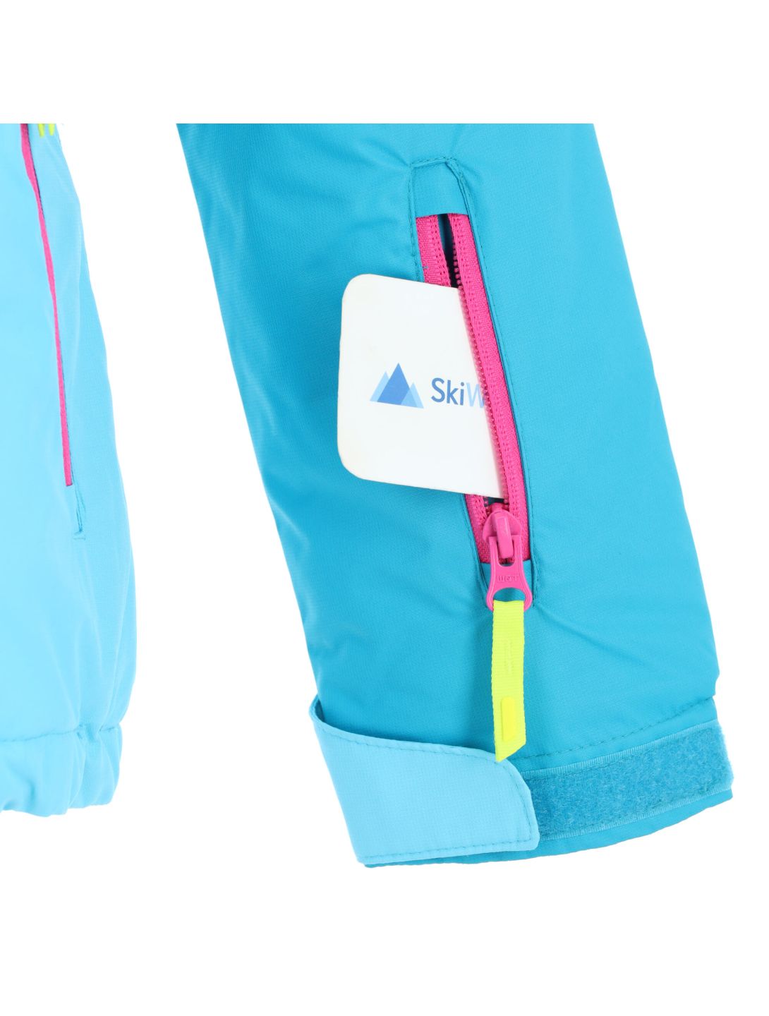 Icepeak, Lubec Jr ski jacket kids turquoise blue