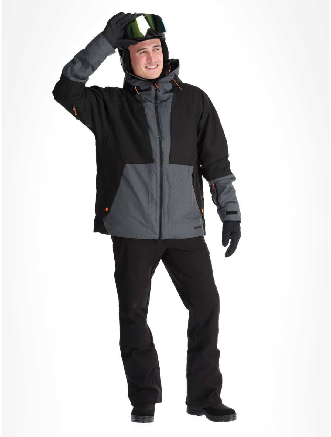 Icepeak, Yaakov ski jacket men Black black 