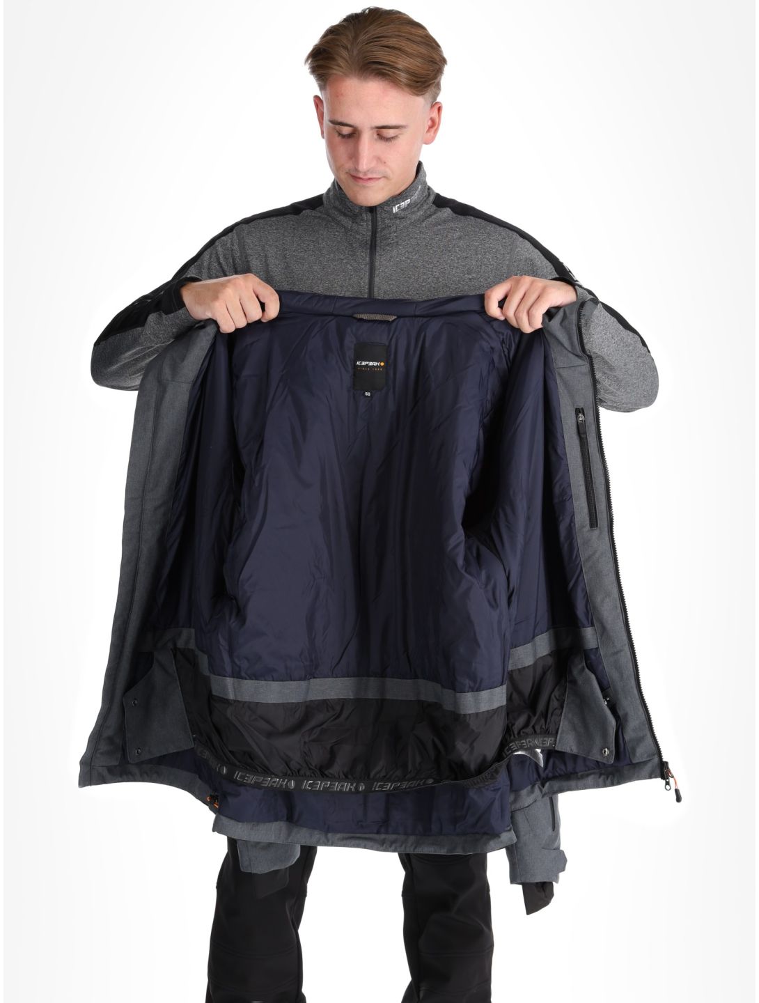 Icepeak, Yaakov ski jacket men Black black 