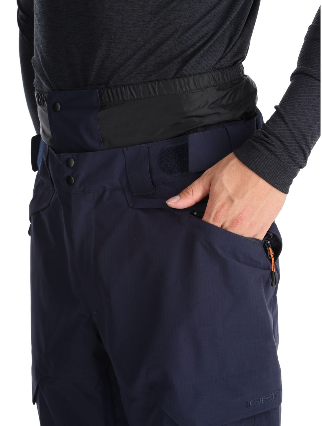 Icepeak, Yakov hardshell ski pants men Dark Blue blue 