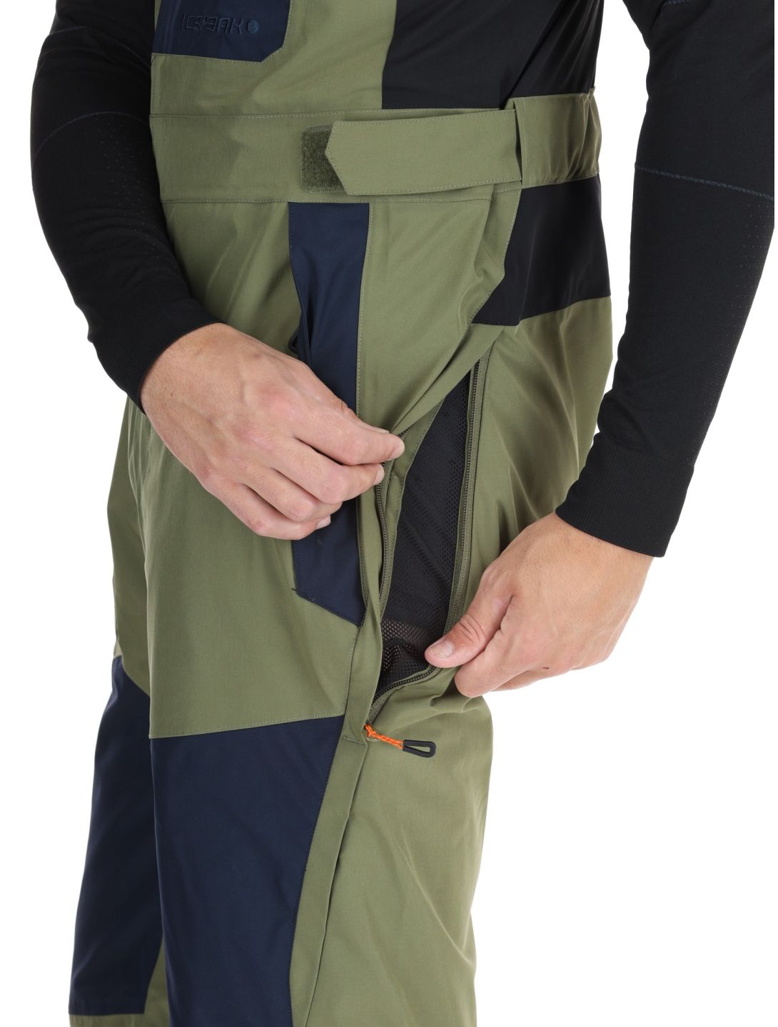 Icepeak, Yuichi ski pants men Olive green 