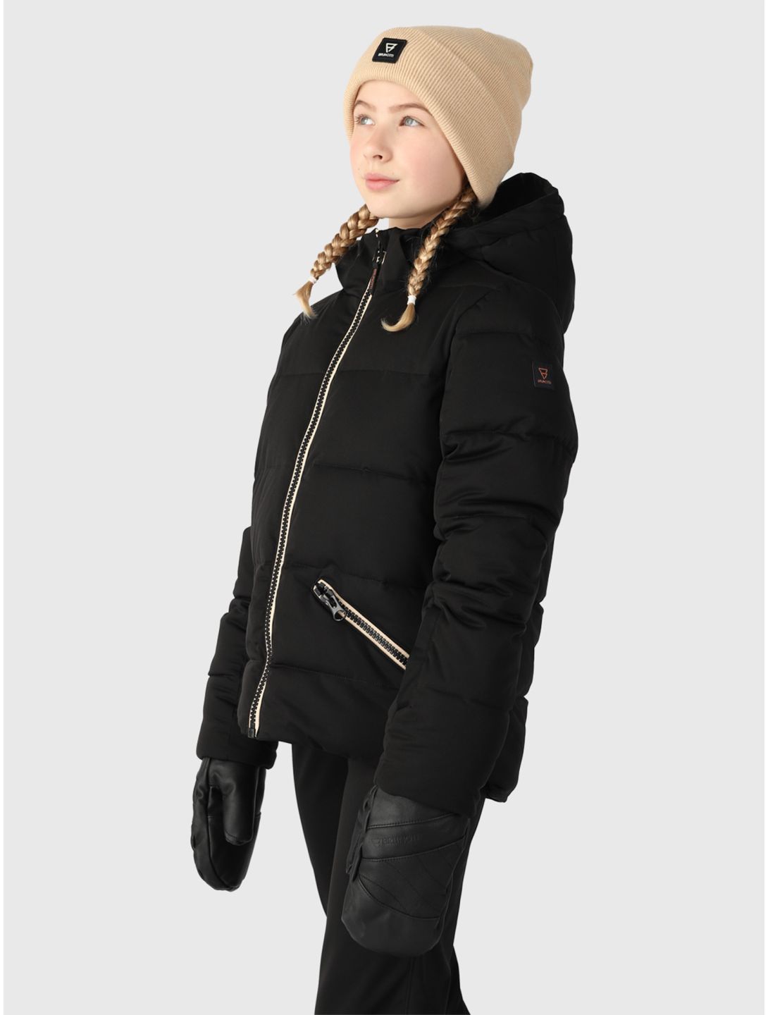 Brunotti, Iraika ski jacket kids Black black 