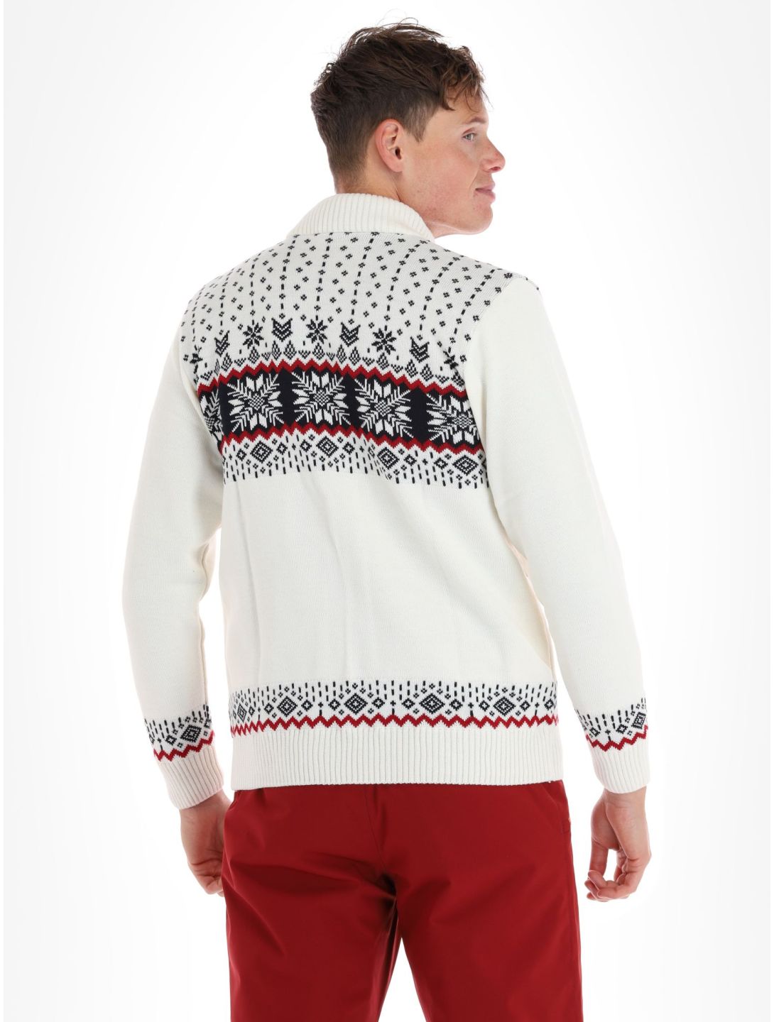 Kama, Merino sweater 3054 jacket men Off White white 