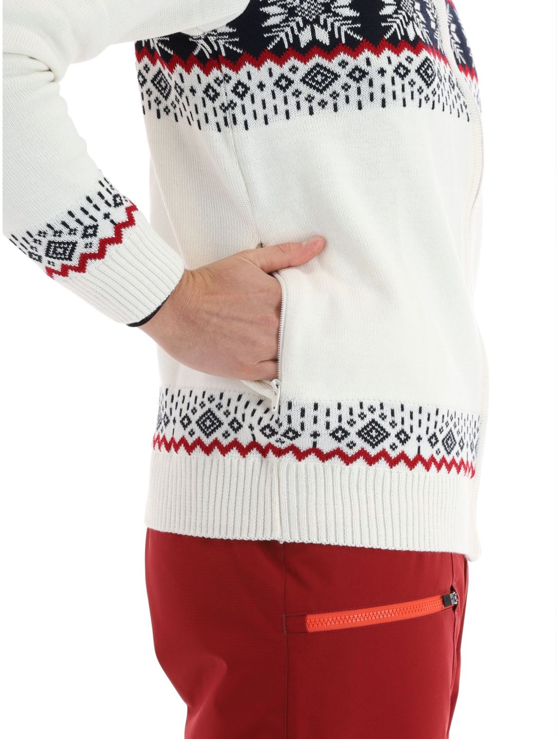 Kama, Merino sweater 3054 jacket men Off White white 