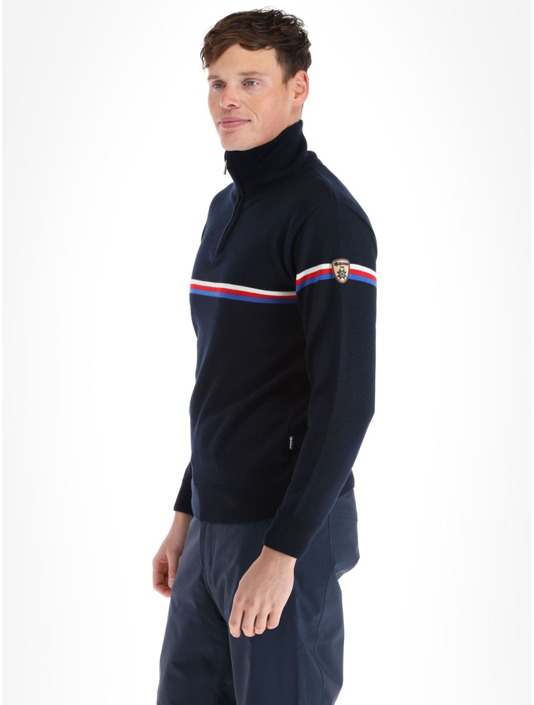 Kama, Merino sweater 4056 sweater men Navy blue 