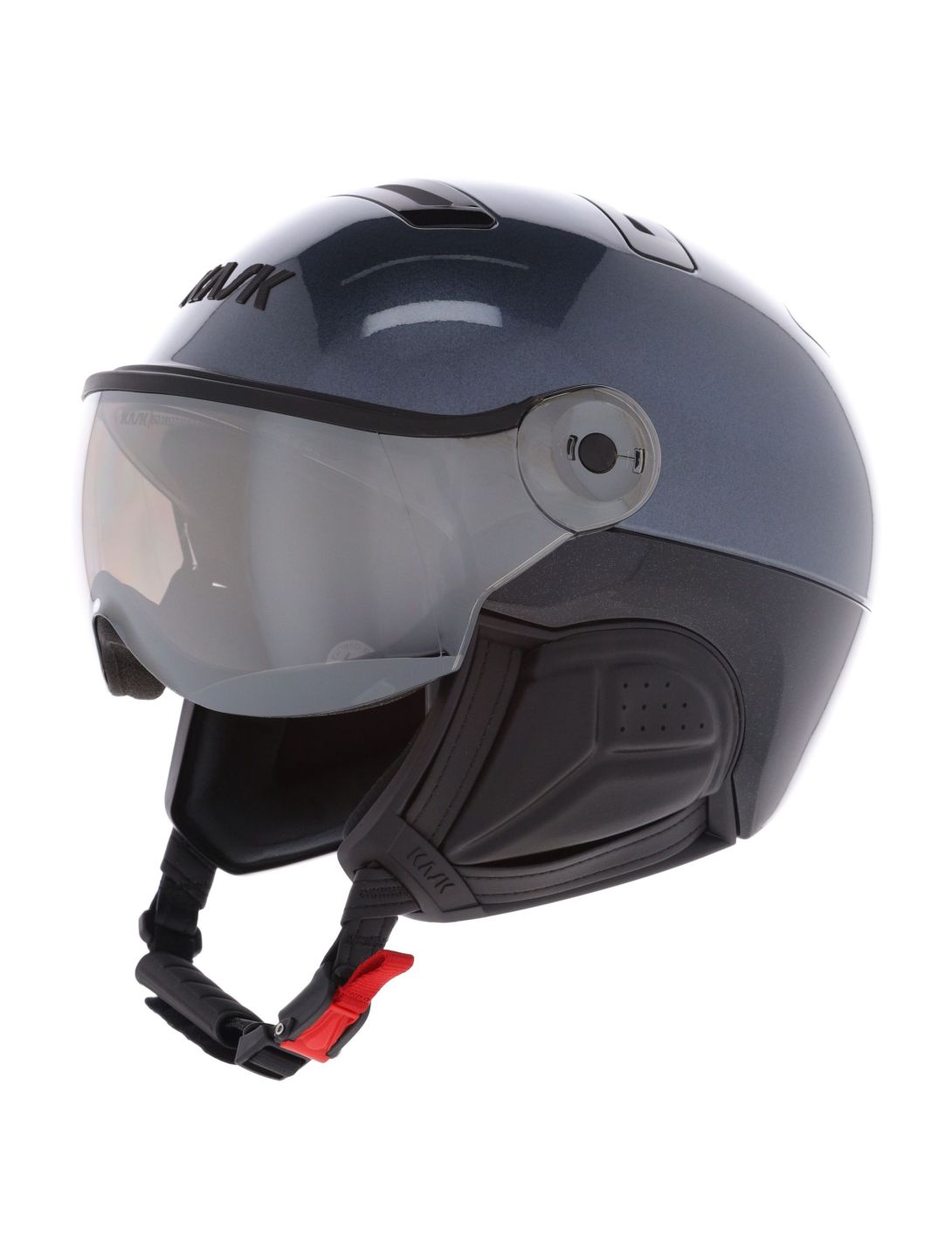 Kask, Piuma-R Class Sport ski helmet with visor unisex Anthracite grey 