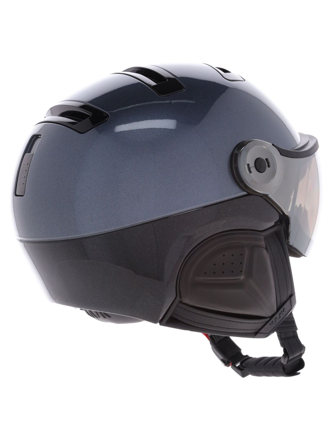 Kask, Piuma-R Class Sport ski helmet with visor unisex Anthracite grey 