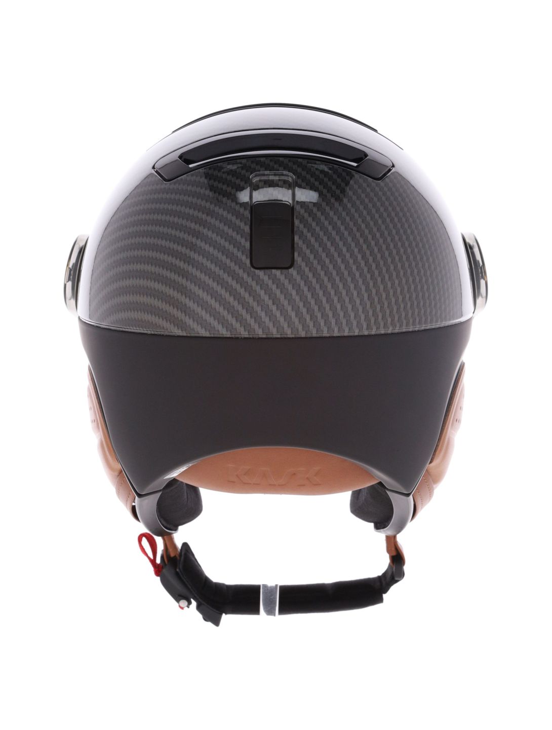 Kask, Piuma-R Elite ski helmet with visor unisex Carbon/Brown black, brown 