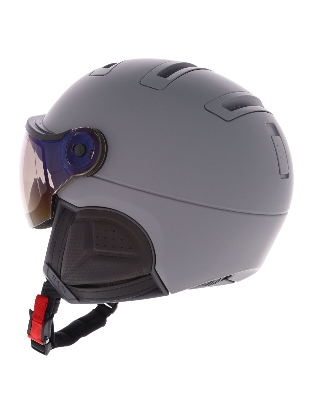 Kask, Piuma-R Shadow Visor ski helmet with visor unisex Grey grey 