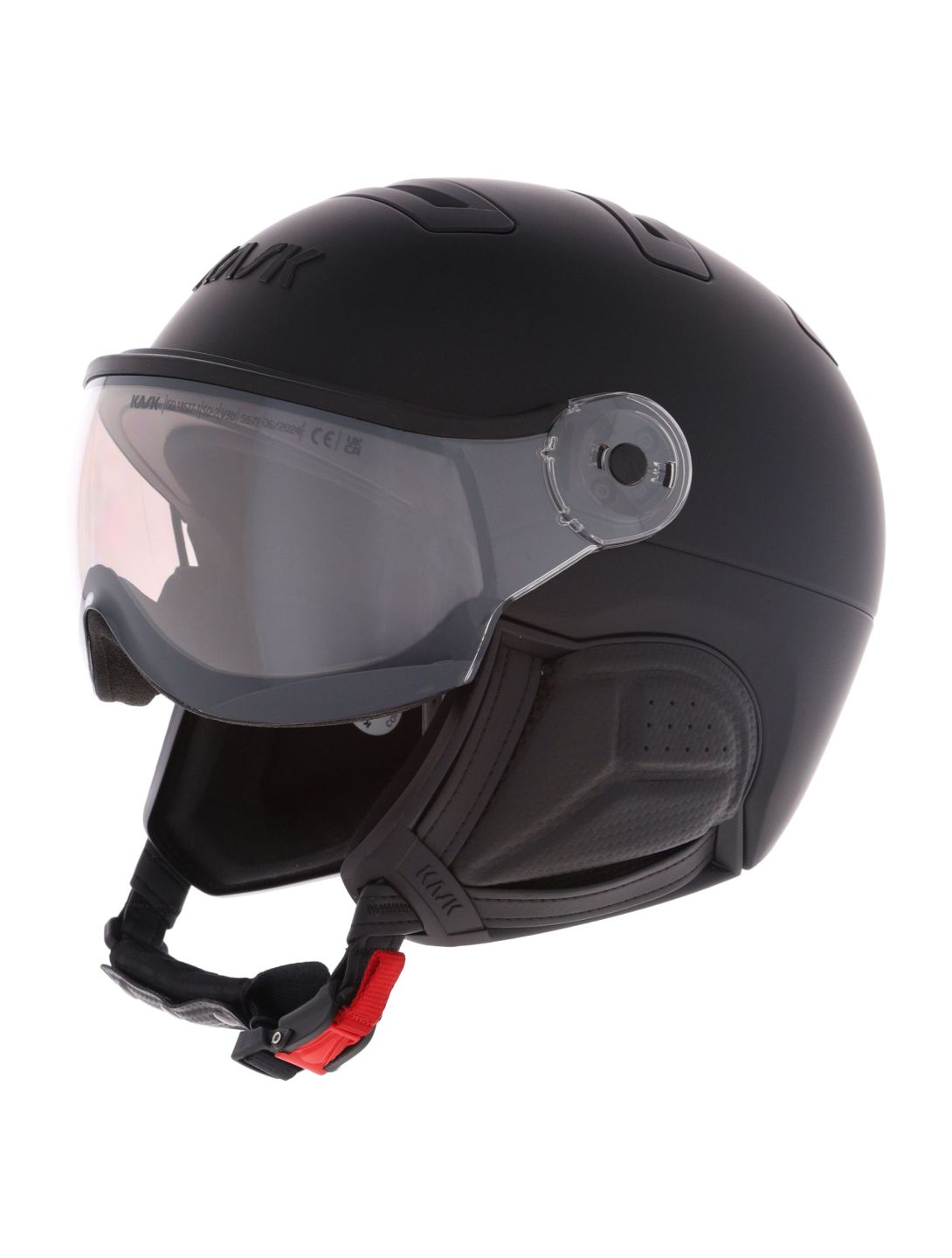 Kask, Piuma-R Shadow Visor ski helmet with visor unisex Black black 