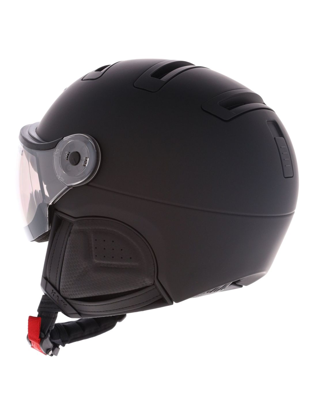 Kask, Piuma-R Shadow Visor ski helmet with visor unisex Black black 