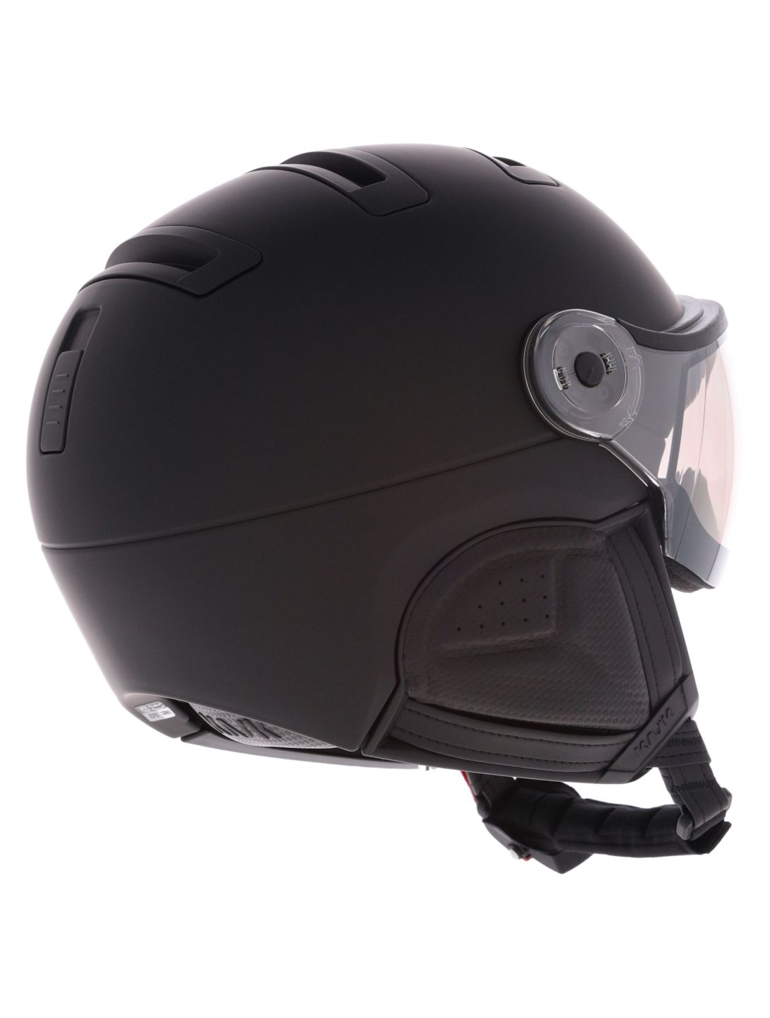 Kask, Piuma-R Shadow Visor ski helmet with visor unisex Black black 