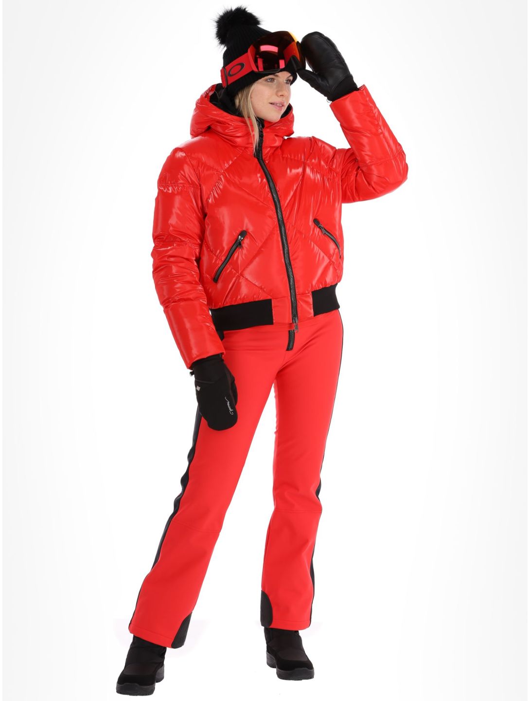 Kelly, Sidney ski jacket women Red red 