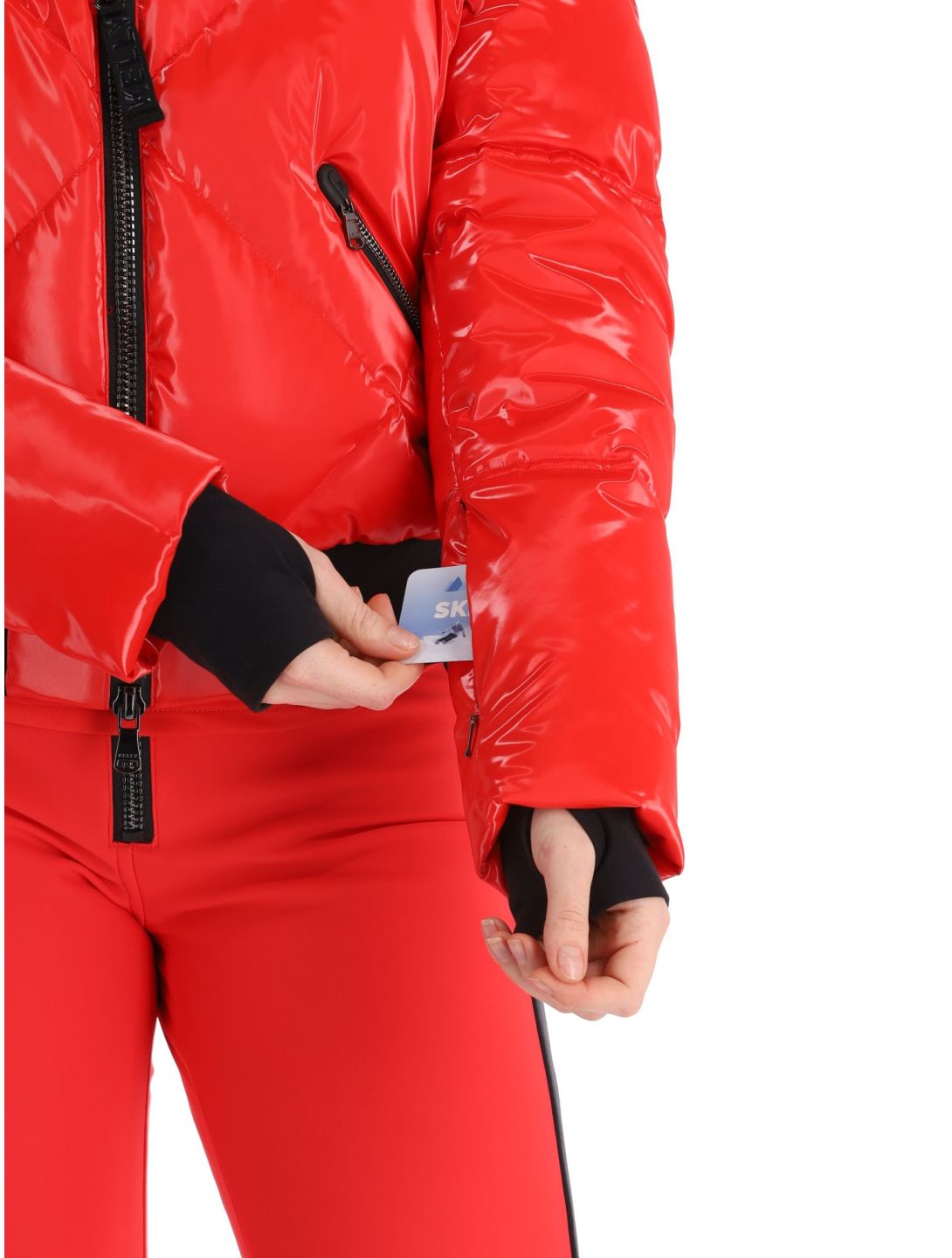 Kelly, Sidney ski jacket women Red red 