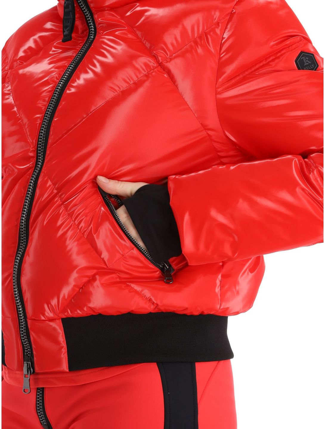 Kelly, Sidney ski jacket women Red red 